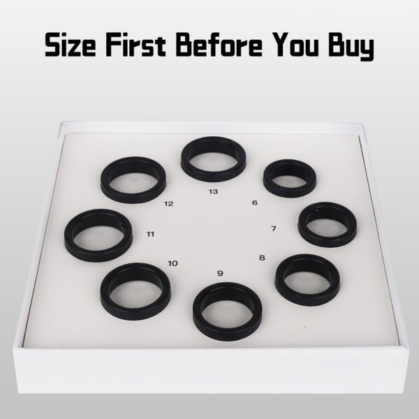 主图1 Smart Ring Sizing Kit - 8 Sizes (6-13) for Men & Women - Accurate Measurement Tool for Smart Rings - Find Before Purchase - Jewelry Sizer Guide for Engagement & Wedding Bands