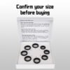 主图2 Smart Ring Sizing Kit - 8 Sizes (6-13) for Men & Women - Accurate Measurement Tool for Smart Rings - Find Before Purchase - Jewelry Sizer Guide for Engagement & Wedding Bands