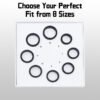 主图3 Smart Ring Sizing Kit - 8 Sizes (6-13) for Men & Women - Accurate Measurement Tool for Smart Rings - Find Before Purchase - Jewelry Sizer Guide for Engagement & Wedding Bands