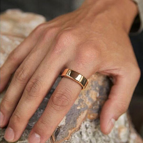 Smart Ring for Women&Men-Activity/Sleep/Heart Rate/HRV/Stress/Women's Health Tracker-IP68 Waterproof/Wearable-No Subscription Fee Required-Compatible with iPhone &Android