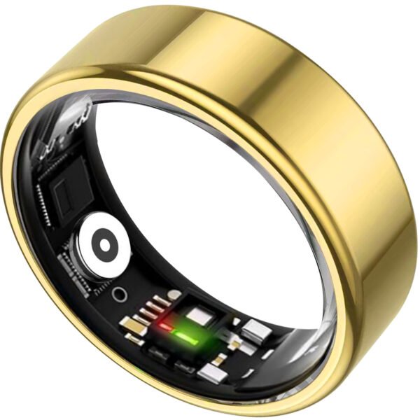 Smart Ring for Women&Men-Activity/Sleep/Heart Rate/HRV/Stress/Women's Health Tracker-IP68 Waterproof/Wearable-No Subscription Fee Required-Compatible with iPhone &Android
