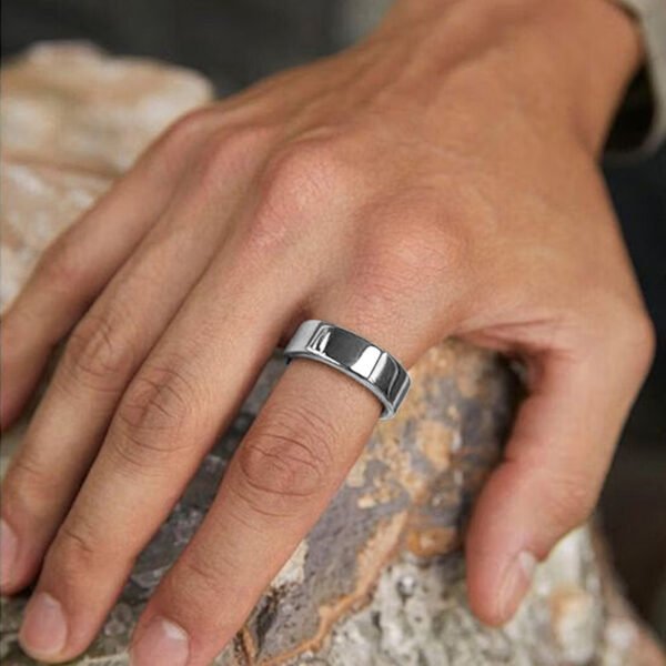 Smart Ring for Women&Men-Activity/Sleep/Heart Rate/HRV/Stress/Women's Health Tracker-IP68 Waterproof/Wearable-No Subscription Fee Required-Compatible with iPhone &Android